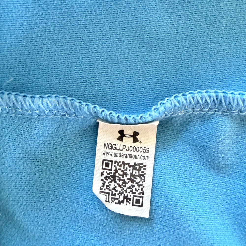 Under Armour ColdGear Women's Fitted Long Sleeve Shirt Blue S EUC - Picture 8 of 8
